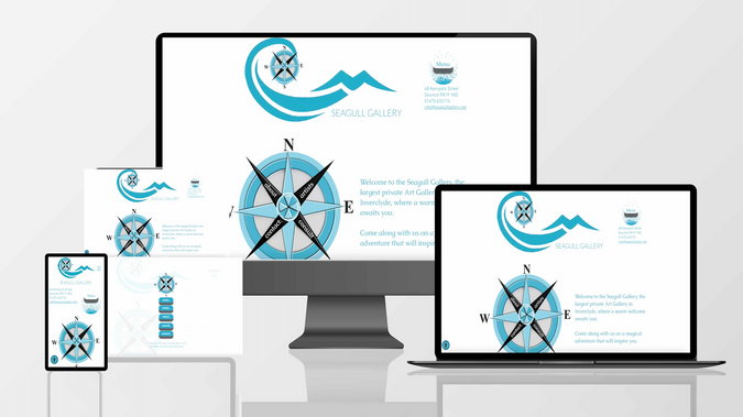 Seagullgallery: Client is an Art Gallery with over 100 artists.  I developed a showcase system for each artist using databasing. Client wanted a minimal site with focus on each artist