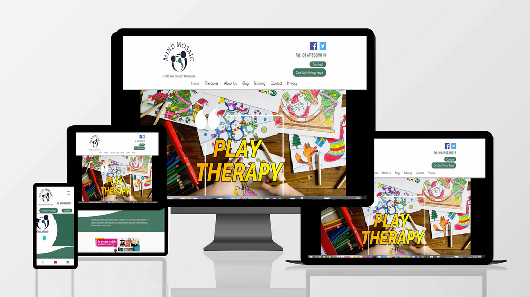 mindmosaicchildren: This is a wonderful charity that deals with trauma in children and families.  Aside from developing the site from scratch I work with them on a monthly basis to update the blog and check SEO