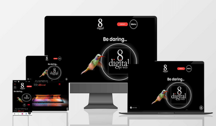 8digitalpr: This is my own site.  My own brief was to have visually stunning and unique site that I could grow consistently with all aspects of my business.  I enjoy updating this site. I like it's unique feel.