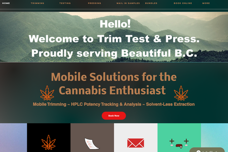 Trim Test & Press: Developed advanced functionality allowing clients to purchase services and send in sample products. Form saved time for staff and customers while helping to minimize administrative overhead and ensuring legal compliance.