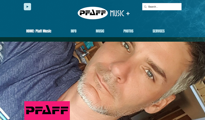 PfaffMusic.net | Jason Pfaff, Professional Musician: • Website Redesign Project
• Mobile-Optimization