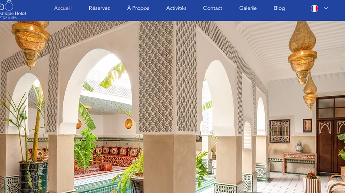 Bô Riad Boutique: Boutique Hotel Located in Marrakech.