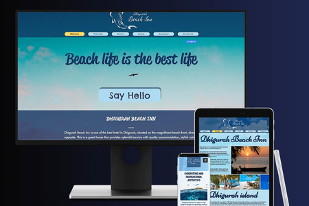 Dhigurah Beach Inn: The Maldives is known for its Luxury Tourism. We helped this small boutique to get clients from all over the world. This is a master piece website that we did 5 years before. It is good for its time. The SEO Optimization we did at that time, started profiting them 1 year later.