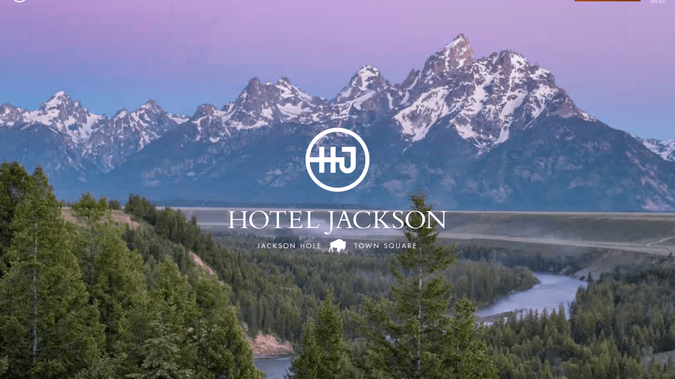 Hotel Jackson: Full website design build, custom graphics, and advanced booking system