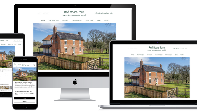 Red House Farm: Holiday Rental & B&B
