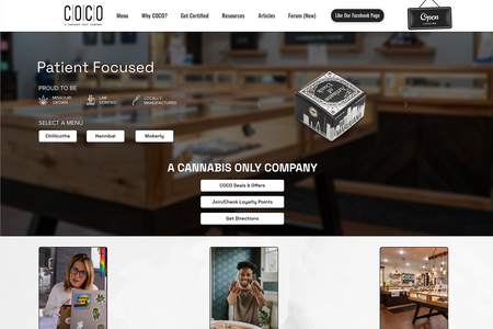 COCO Dispensaries: Development and Design