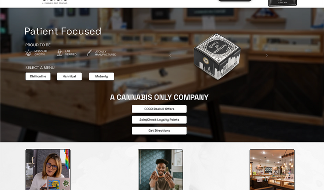 COCO Dispensaries: Development and Design