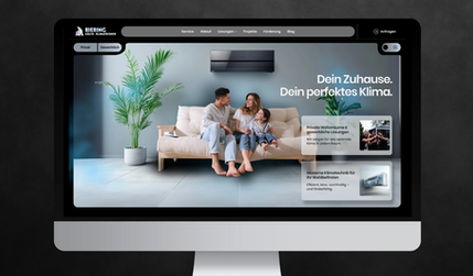 Biering Kälte-Klimatechnik: Webdesign für Biering Kälte-Klimatechnik – moderne Technik, klar inszeniert.
Für das Unternehmen Biering Kälte-Klimatechnik entstand ein nutzerorientiertes Webdesign mit Fokus auf Struktur, Klarheit und Vertrauen. Ziel war es, die technischen Lösungen greifbar zu machen – visuell ansprechend, informativ und mobil optimiert.
Umgesetzt mit Wix Studio, inklusive durchdachter UI/UX, dezenter Animationen und intuitiver Navigation.