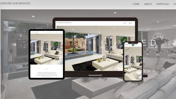 The Elevated Home: Designed and developed a modern home services website focused on clean layout, smooth navigation, and clear content structure. The site highlights services effectively while maintaining a professional and user-friendly experience.