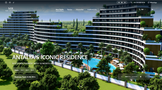 Sarzamin Homes: Designed a modern real estate website focused on showcasing properties with a clean layout and easy navigation, ensuring a smooth user experience for potential buyers.