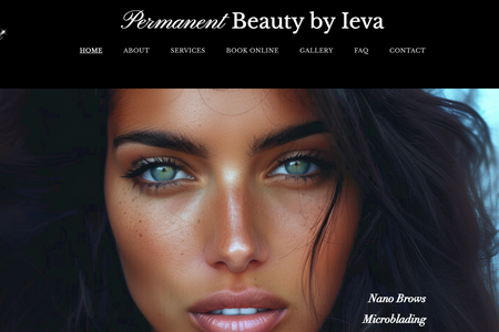 Brows by Ieva: Details coming! this was a massive overhaul. 

Website by: Shannah Asher