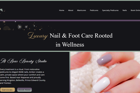 Bear Beauty Studio: Website and SEO by: Shannah Asher
