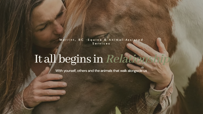 This Happy Little Ranch: Complete redesign of a wix classic editor site, custom polaroid style photos created with AI tools to help bring in the charm of this client's ranch. 

Project by: Shannah Asher