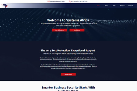 SystemsAfrica: Reliable IT & Security Systems. CCTV, Access Control, Electronic Locks Wireless Networking and more