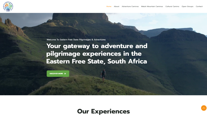 Eastern Free State Pilgrimages and Adventures (EFSPA): HQD delivered a full-scope creative build for Eastern Free State Pilgrimages, from the ground up. The project included complete logo design and brand identity development, creating a visual language that reflects the spiritual, grounded essence of the pilgrimage experience while standing out with clarity and confidence.