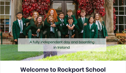Rockport School: A website re-design to modernise the website giving it a fresh look and feel and focus on user experience. 
