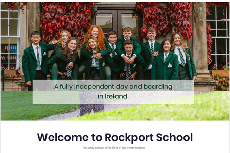 Rockport School: A website re-design to modernise the website giving it a fresh look and feel and focus on user experience. 