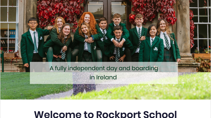 Rockport School: A website re-design to modernise the website giving it a fresh look and feel and focus on user experience. 