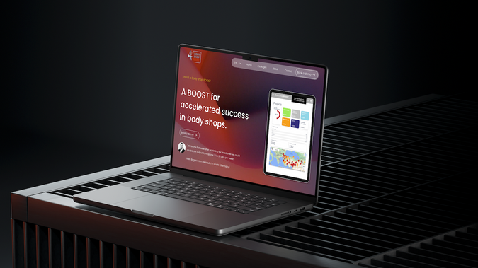 Body Shop Boost: A global consultancy platform for car body shops.
-Full Web design
-Custom Branding 
-SEO
-Content writing 
-Print designs