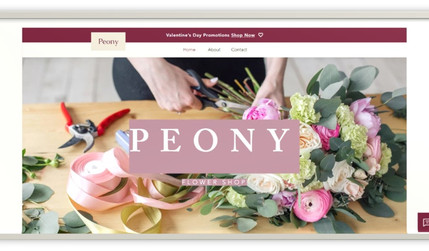 Peony Flower store: null