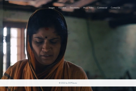 DOP Gaurav : This is a website showcasing photography services, we have created it on Wix Editor and added multiple portfolio pages based on different themes.