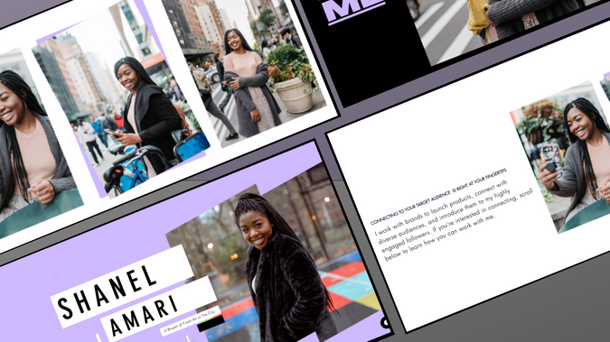 shanelamari: A website and strategy update for Influencer focused on health, beauty, wellness