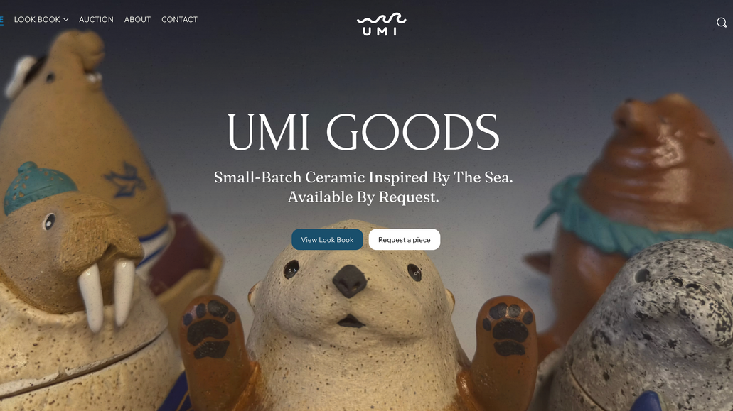 Umi Goods: UMI Goods was a complete brand and website transformation where I crafted every visual element from the ground up. From designing the logo and custom vector illustrations to developing the website layout, typography, color palette, and user experience, every detail was carefully tailored to reflect the brand's unique identity. I also created engaging visual assets and edited multimedia content to deliver a cohesive, modern, and immersive online shopping experience that seamlessly blends creativity with functionality.