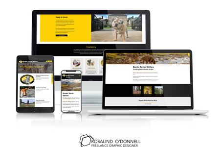 Border Terrier Welfare: A great project to work on - this site needed an update but had to retain a simplicity of design to allow the client to continue updating it themselves. We added a few database driven elements to make updating really simple and enhanced the site to make it easier for visitors to find what they're looking for and, importantly, make donations to this fabulous cause.