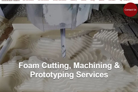 WeCutFoam: Small Business that offers foam cutting, machining and prototyping.