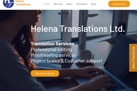 Helena Translation: Translation Services site