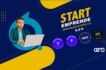 Marca CERO - Wix Expert: Agencia de emprendedores, realizamos Web para emprendedores, Wix Expert, Wix Partner, Wix Colombia. 