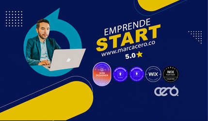 Marca CERO - Wix Expert: Agencia de emprendedores, realizamos Web para emprendedores, Wix Expert, Wix Partner, Wix Colombia. 