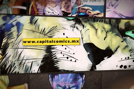 Capital Comics: Web para compañía de comics mexicana.