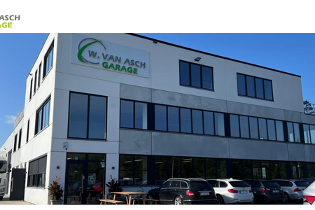 Garage W. Van Asch: Nieuwe website volledig zelf ontworpen met diverse functies