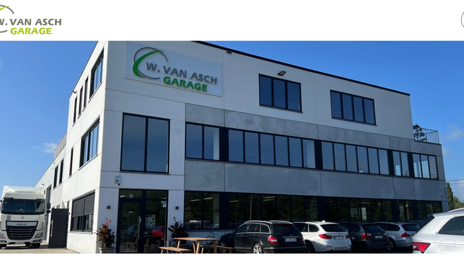 Garage W. Van Asch: Nieuwe website volledig zelf ontworpen met diverse functies