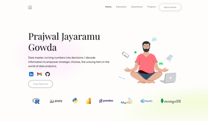 Prajwal - Portfolio: undefined