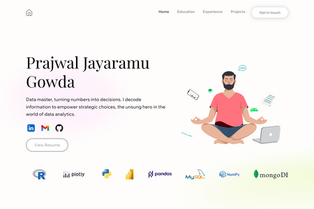 Prajwal - Portfolio: undefined