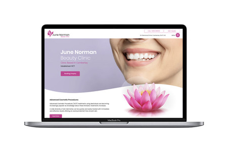 June Norman: Complete new website build 