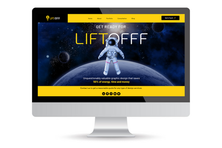 LIFTOFFF | Startup Design Agency: Fully designed website