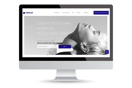 newo.ai: Fully designed website

