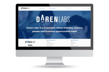 Daren Labs | Multilingual : The site features high-quality visuals and a user-friendly interface, highlighting diverse creative projects. It's an elegant platform that effectively communicates the designer's expertise and artistic vision.