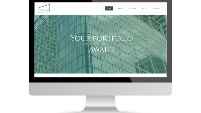 Finestra Group - Luxury Real Estate: Fully designed and developed business portfolio for a global luxury real estate