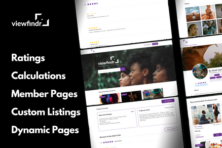 Viewfindr: Business profile directory is self-managed by members, featuring calculated ratings and reviews and more.