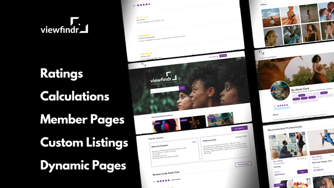 Viewfindr: Business profile directory is self-managed by members, featuring calculated ratings and reviews and more.