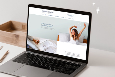 Sleep Haven: From branding and marketing strategy through to the completion of a full website it was a dream project working with Sleep Haven to coincide with the launch of their new book.