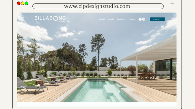 Billabong Pool Co: Rebranding project and redesign of website to create a more modern appealing and SEO functioning website.