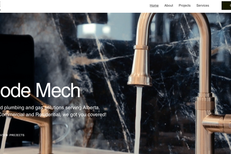 Code Mechanical: Designed the website for Code Mechanical, a Canadian provider of plumbing and gas solutions for both commercial and residential clients. The site highlights their services, showcases recent projects, and emphasizes their commitment to customer relationships.