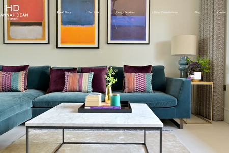 Hannah Dean: Interior Design Site