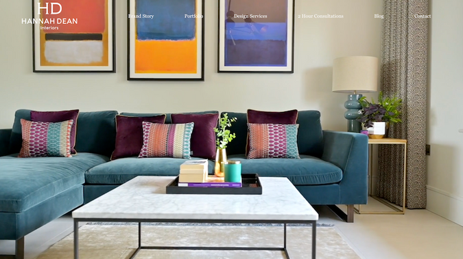 Hannah Dean: Interior Design Site