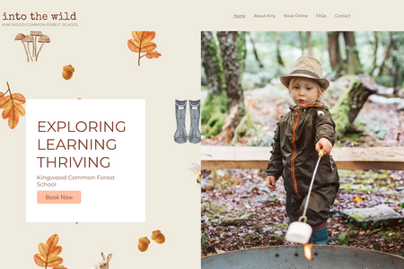 Forest School - Wix Bookings: Forest School for Children 